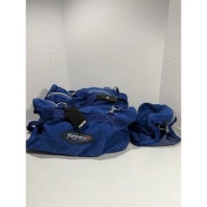 PEPSI COLA Blue  X-LARGE Nylon Two-In-One Duffle Bag 1990's W/ Detachable Side